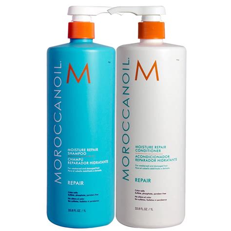 moroccanoil shampoo and conditioner set